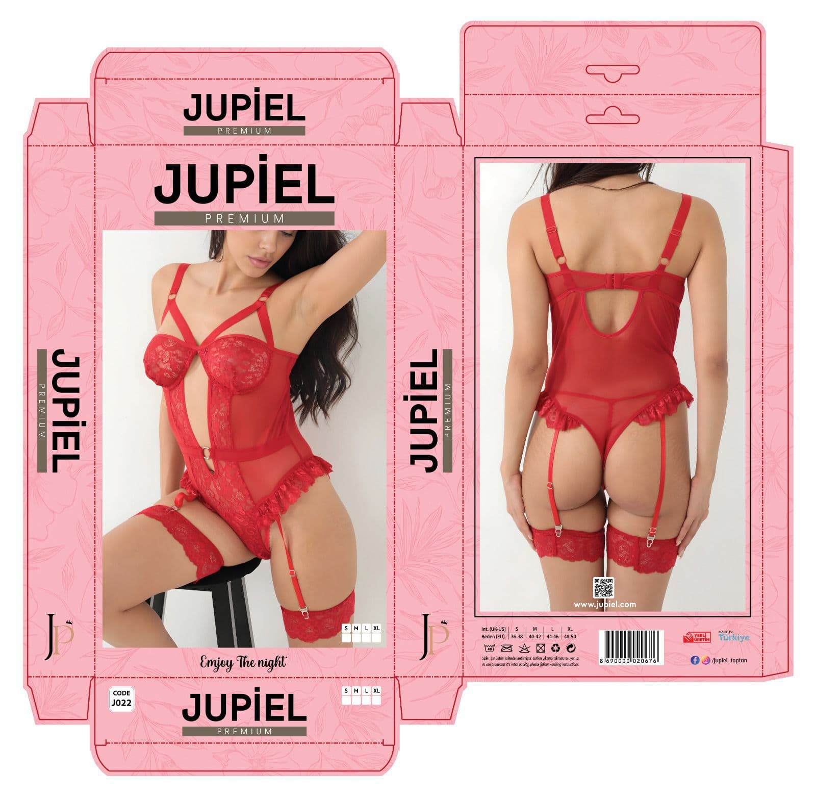 Kutulu Ürün J022 Kırmızı